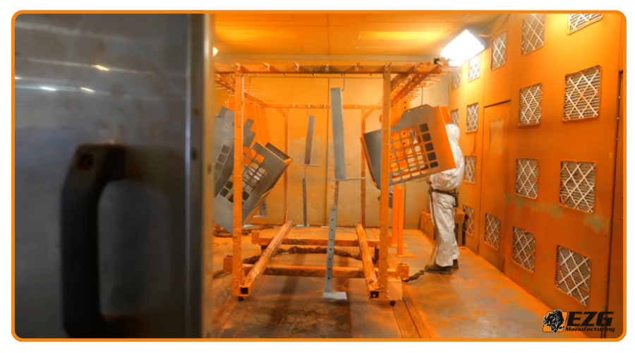 powder coat booth 