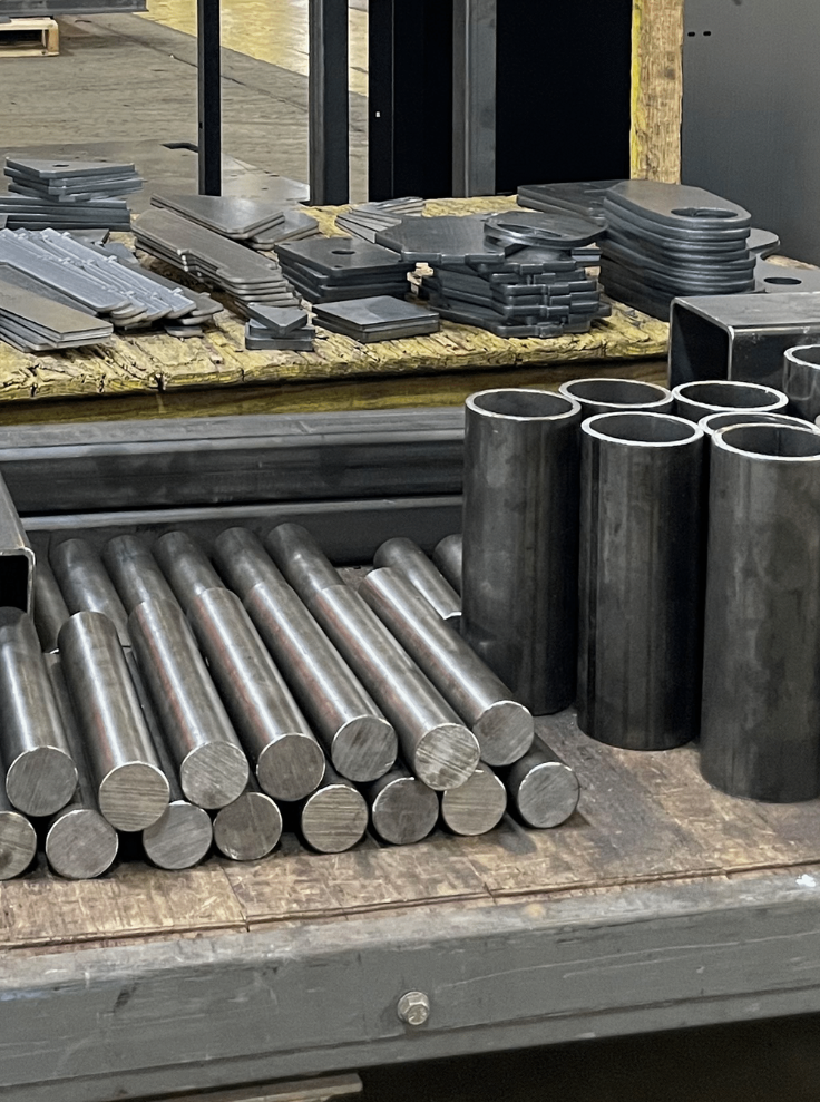 billet and forged metal parts