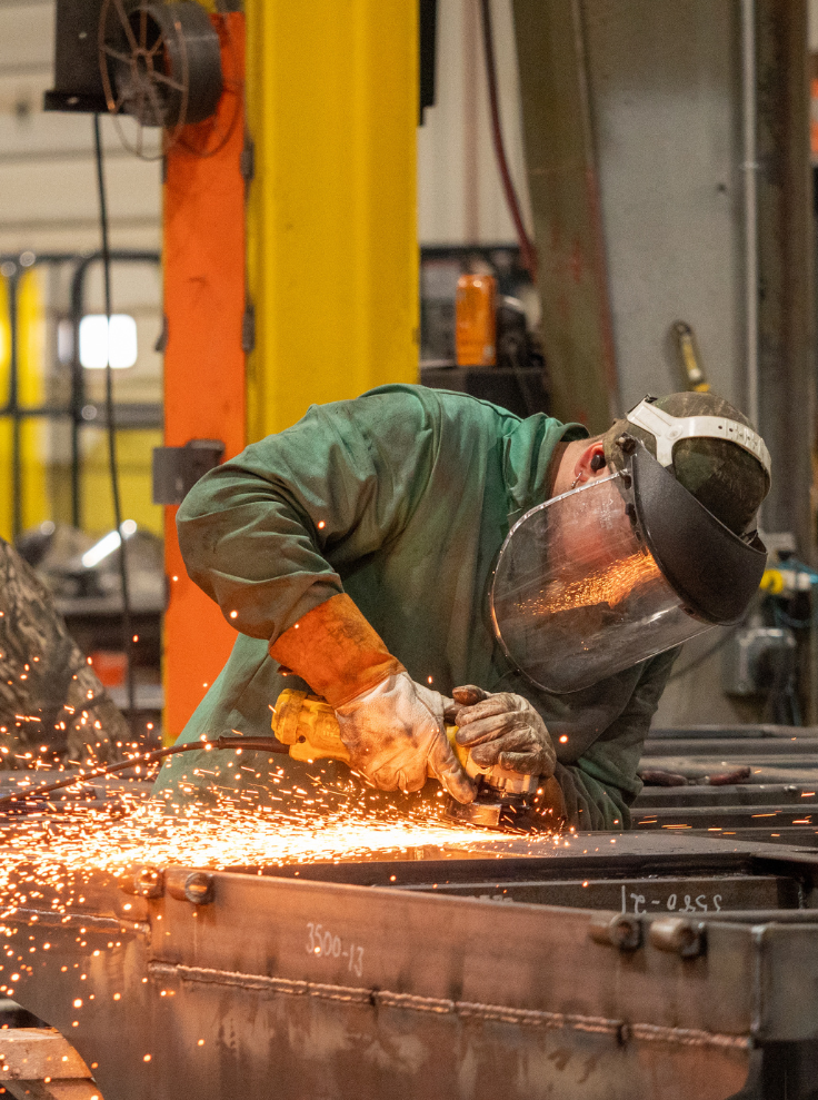 welding sparks